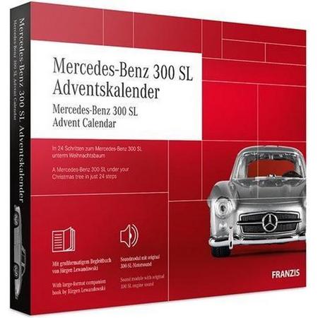 1:43 Franzis 67129-5 Mercedes-Benz 300 SL Adventskalender Plastic kit