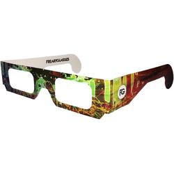 Freaky Glasses - Kartonnen diffractie spacebril 250x