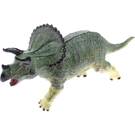 Free And Easy Dinosaurus Triceratops Groen 24 Cm