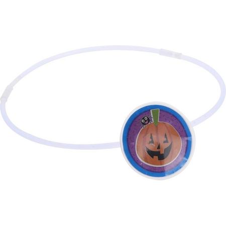 Free And Easy Ketting Glow-in-the-dark Blauw 8-delig