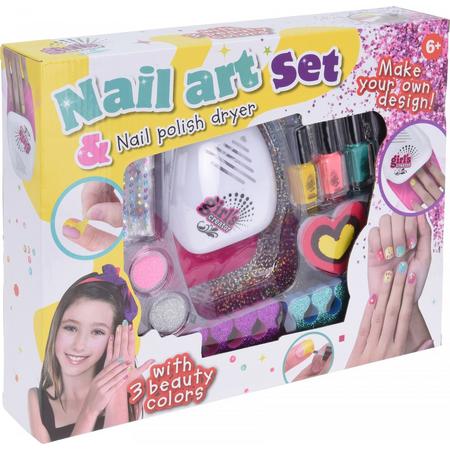 Free And Easy Nagellakset 11-delig Multicolor