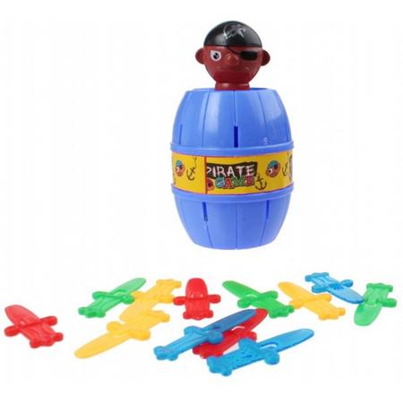 Free And Easy Piratenspel Pirate Game Blauw 14-delig