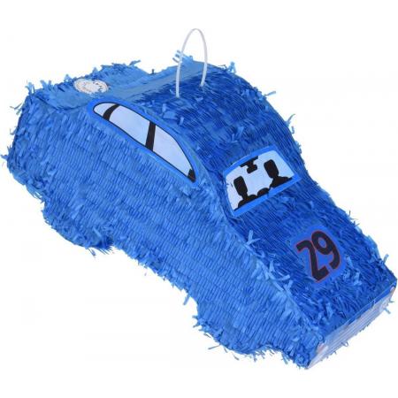Free And Easy Piñata Auto Jongens 48 Cm Papier Blauw