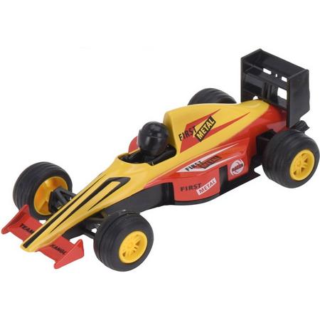 Free And Easy Raceauto 13 Cm Geel