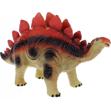 Free And Easy Speelfiguur Dinosaurus Met Geluid 35 Cm Geel/zwart/rood