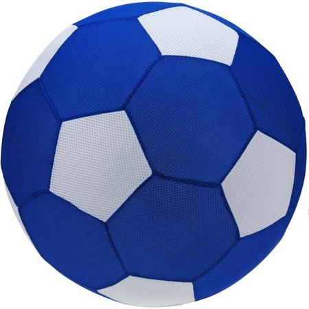 Free And Easy Speelgoedvoetbal Mesh Blauw 30 Cm