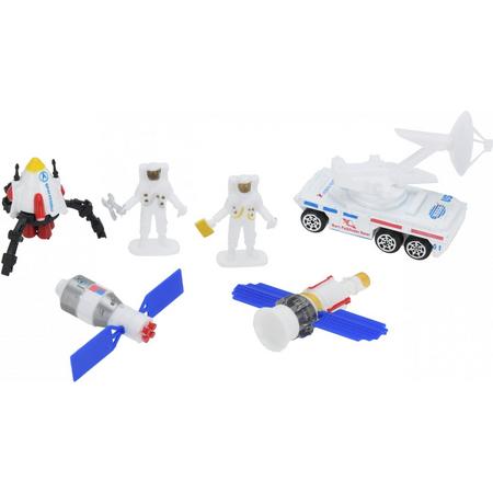 Free And Easy Speelset Space Team Diecast 6-delig