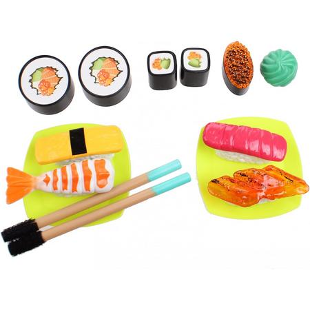 Free And Easy Speelset Sushi 15-delig