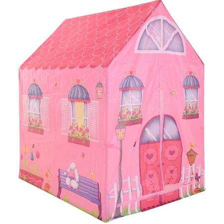 Free And Easy Speeltent Roze Huis 102 Cm Roze