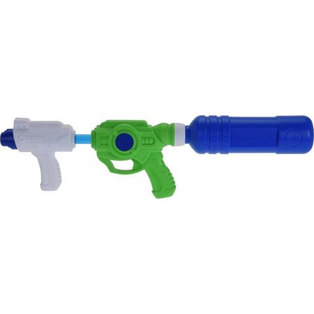 Free And Easy Waterpistool 53 Cm Wit/groen/blauw