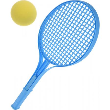 Free and Easy Tennisset Blauw 3-delig 54 Cm