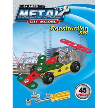 Free And Easy Constructieset Metaal Race-auto
