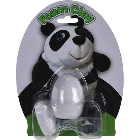 Free And Easy Foam Clay-set Panda Wit 4-delig