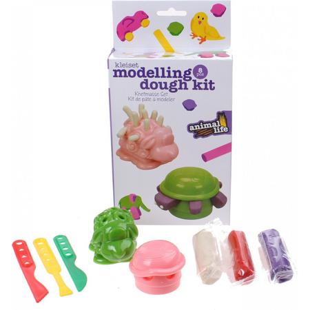 Free And Easy Kleiset Moddeling Dough Kit Paars 8-delig