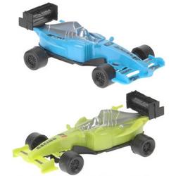 Free And Easy Raceautos Groen/blauw 2 Stuks