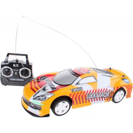 Free And Easy Rc Raceauto Geel 33 Cm 1:14