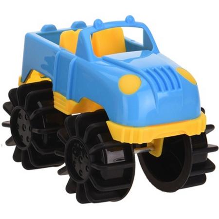 Free And Easy Speelgoedauto Monstertruck 12 Cm Blauw