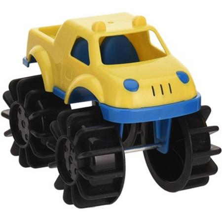 Free And Easy Speelgoedauto Monstertruck 12 Cm Geel
