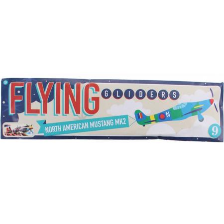 Free And Easy Vliegtuig Flying Gliders 18 Cm N-a Mustang Mk2