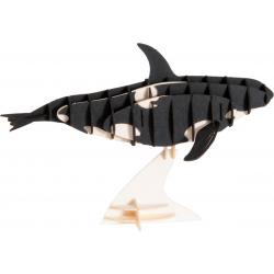 3D Paper Model: ORCA 14x9,5x6cm, in zakje 10,5×21×0,5cm
