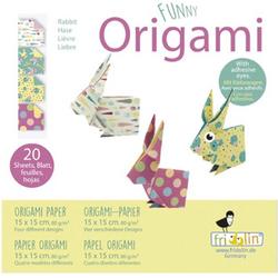 Fridolin Origami Haas Vouwen 15 X 15 Cm 20 Stuks Multicolor