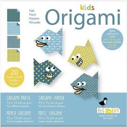   Origami Vis Vouwen 15 X 15 Cm 20 Stuks Multicolor
