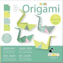 Fridolin Origami Zwaan Vouwen 15 X 15 Cm 20 Stuks Multicolor