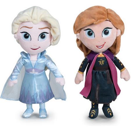 Frozen 2 knuffel - Anna en Elsa- 30 cm