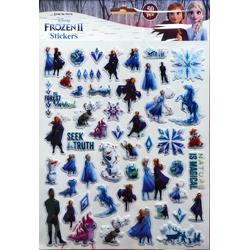 Frozen 3D stickers, 50 stuks