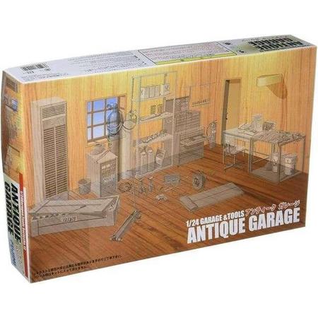 1:24 Fujimi 11104 Garage & Tools Antique Garage Plastic kit