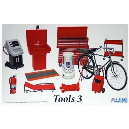 1:24 Fujimi 113739 Garage & Tool Series Tools No. 3 Plastic kit
