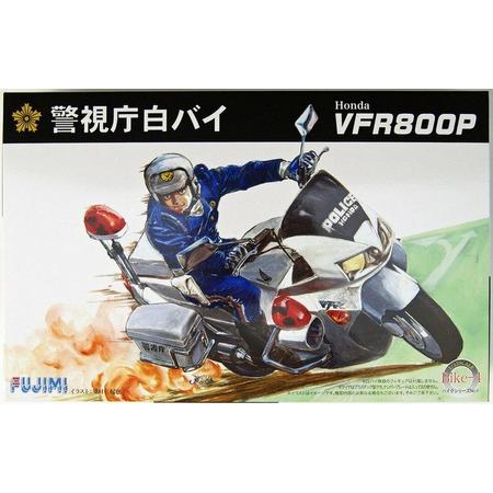 Fujimi 1:12 Honda VFR800p Police Motorcycle With Figure