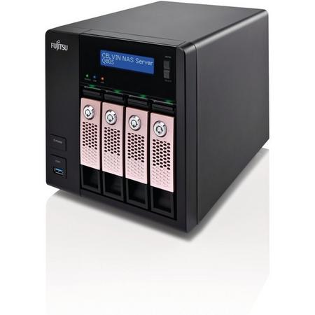Fujitsu CELVIN NAS Q805 NAS Toren Ethernet LAN Zwart