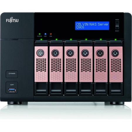 Fujitsu CELVIN NAS Q905 - NAS - 0TB - Zwart