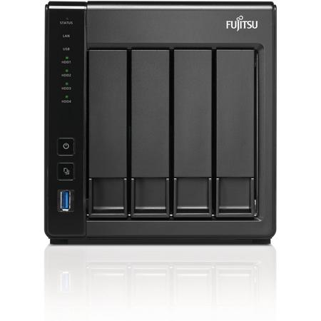 Fujitsu CELVIN NAS QE807 Ethernet LAN Mini Toren Zwart