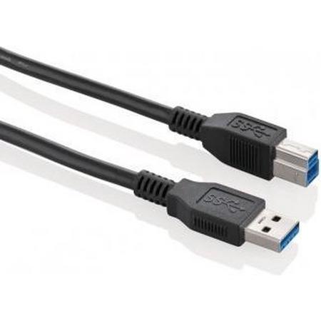 Fujitsu USB-B - USB A USB-kabel 2 m 3.2 Gen 1 (3.1 Gen 1) USB B Zwart