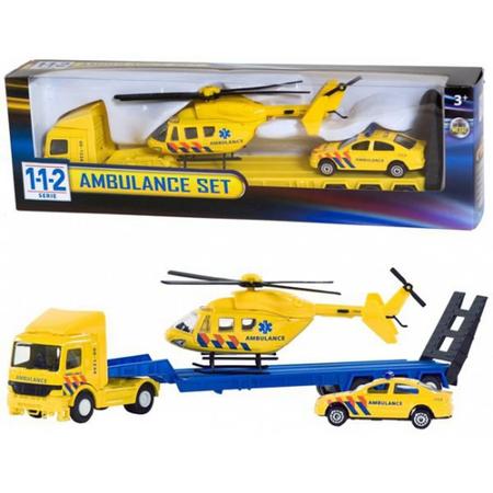 112 Ambulance set 3 delig
