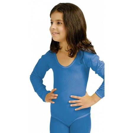 Blauwe kinder bodysuit 140/152