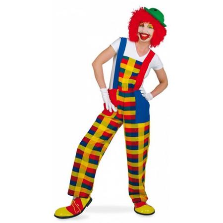 Clown Pebbi kostuum tuinbroek Xl