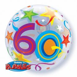 Folie ballon 60 jaar 56 cm