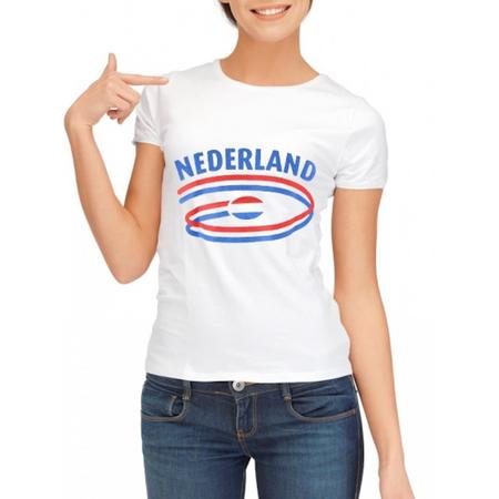 Nederland t-shirt voor dames S