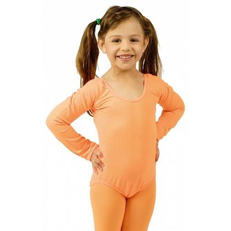 Oranje kinder bodysuit 140/152