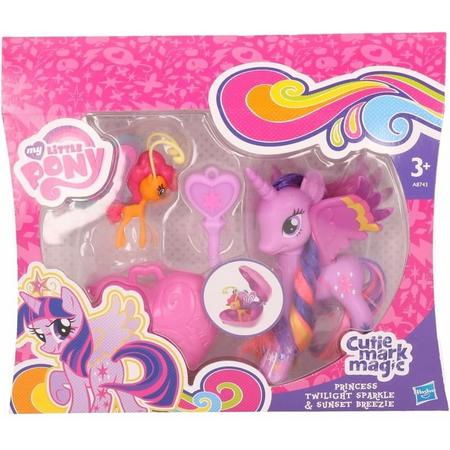 Plastic My Little Pony speelfiguren set Twilight Sparkle paars