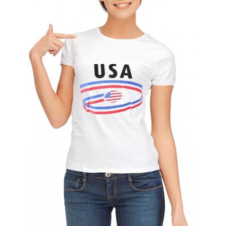 USA t-shirt voor dames S