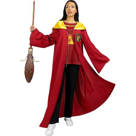 FUNIDELIA Griffoendor Zwerkbal Kostuum - Harry Potter voor vrouwen en mannen Films & Series - Maat: L - Bordeaux rood