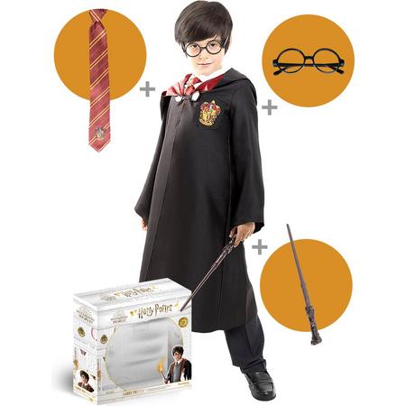 FUNIDELIA Harry Potter-kostuumpakket voor meisjes en jongens Films & Series - 10-12 jaar (146-158 cm) - Zwart