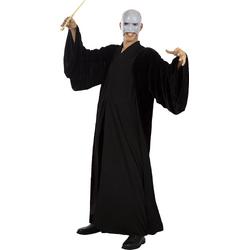 FUNIDELIA Voldemort kostuum - Harry Potter voor mannen Schurken - One Size - Zwart