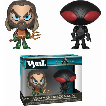 Aquaman VYNL Vinyl Figures 2-Pack Aquaman & Black Manta