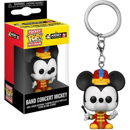 Band Concert Mickey  - Disney - Mickeys 90th - Pocket Pop Keychain - Funko POP!