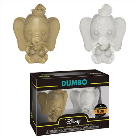 Dumbo Hikari POP! Vinyl Figures Dumbo 2-Pack (Gold/Silver) 9 cm